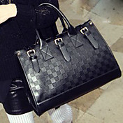 Dame Trendy Diamond Check Satchel