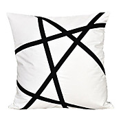 Teste padrão geométrico de lã de pano fronha decorativa