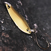 metallo cucchiai esca 30mm/5g naufragio pesca con esche artificiali 5pcs