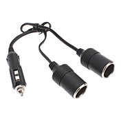 1-zu-2 Zigarettenanzünder Power Port Splitter