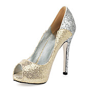 Sparkling Glitter Stiletto Heel Peep Toe Sandals / Pumps Party / Evening Shoes (More Colors)