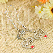 "Ti amo" Cut-out portachiavi Lover (Set di 4 coppie)