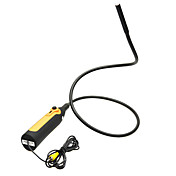 AV-04E 10mm Hand-Waterproof USB 4-LED-Kamera Endoskop - Schwarz + Orange