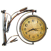 16 "Land Tree Metal Klok van de Muur
