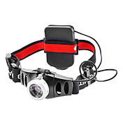 Concentrez réglable Zoom 2-Mode Cree Q5 LED Lampe frontale (3w, 200lm, 3xAAA)