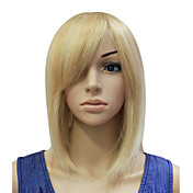 Capless 100% Echthaar Golden Short Gerade Bob Perücke