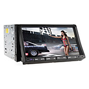 7 tommers 2DIN bil DVD-spiller (GPS, Bluetooth, TV, RDS, iPod)