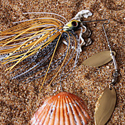 Metallo Spinner Bait Floating Lure Pesca (10g)