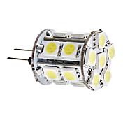G4 3.5W 18x5050 SMD 280-300LM 6000-6500K Natural White Light LED Corn Bulb (12V)