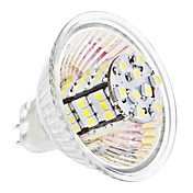 MR16 3.5W 54x3528 SMD 240-260LM 6000-6500K Natural White Light LED Corn Bulb (12V)