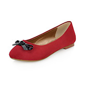 Nydelig Suede flat hæl leiligheter med bowknot Party / Evening Sko (Flere farger)