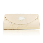 Charming Satin with Crystal Evening Handbag/Clutches(More Colors)