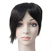 Mono Top  Short 100% Indian Remy Hair 7 Inch Top Pieces
