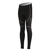 90%Ployester+10%Spandex+Fleece Material Warm-Keeping Women Cycling Trousers 48623