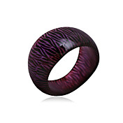 Simple Design Resin Round Bangles Women's Bracelet