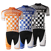 SPAKCT Polyester+Polyamide+Spandex Short Sleeve Breathable/Quick-Drying Men Cycling Jersey