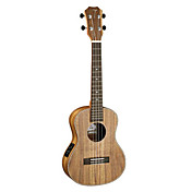 TOM - (TUT-700E) lamineret Koa Tenor Electric Ukulele med taske