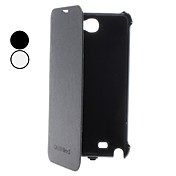Alimentazione di backup per Note Samsung N7100 Galaxy II con Pelle (Bianco e Nero, 3800 mAh)