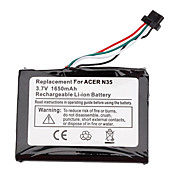 New 3.7V 1650mAh Replacement Li-ion Battery For GPS Acer N35 N35se