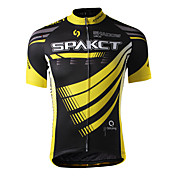 SPAKCT 100%Polyester Short Sleeve Breathable/Quick-Drying Men Cycling Jersey S13C01