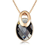 Fabulous Alloy With Glass Women's Necklace (More Colors)