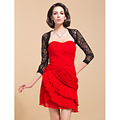 Gorgeous Lace 3/4-Sleeve Wedding/Evening Jacket (More Colors)