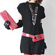 Python mulheres de couro largas Moda Belt