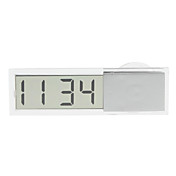 Car Window tableau de bord numérique transparent Regarder Horloge LCD