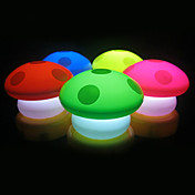 Colorful Night Light a forma di fungo (3xAAA, colore casuale)