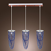 Lámpara Chandelier de Cristal con 3 Bombillas - EUCLID