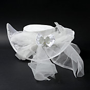 Moda pizzo / lega Con nozze bowknot / Festeggiare / Luna di miele Hat