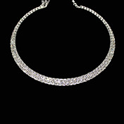 Double Row High Grade Crystal Necklace
