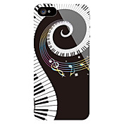 Piano Key Pattern Front and Back Sticker for iPhone 5