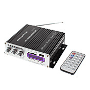 160W Hi-Fi Stereo Reproductor de MP3 Amplificador para Moto Coche con control remoto (SD / USB)