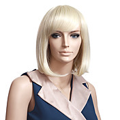 Capless High Quality Synthetic Straight Blonde Wig