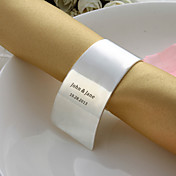 Personalisierte Alloy Serviettenring (mehr Farben)