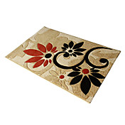Moderne Abstract bloemen Polypropyleen Area Rug
