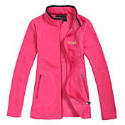Femmes Zipper Lumière Fleece Jacket