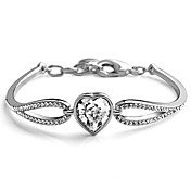Pretty Alloy With Crystal / Rhinestone Women's Bracelet (More Colors)