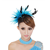 Performance Dancewear Feather Latin Dance Headpieces More Colors