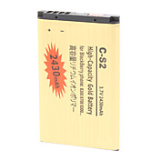 2430mAh Batterie haute capacité Or C-S2-GD pour téléphone BlackBerry C-S2