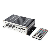 2 canales de 80W Hi-Fi Amplificador Stereo Reproductor de MP3 para Autos Motos (FM / SD / USB, HS-9004)