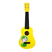 CBSKY - (Amarillo) Soprano Ukulele serpiente Patrón de tilo