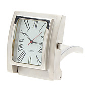 Vintage Desktop pieghevole Mini Analog Clock quarzo (1xButton batteria, colori assortiti)