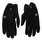 WINDSTOPPER Black Warm-keeping/Windproof Touch Screen Cycling Gloves