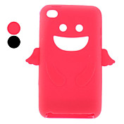 Cartoon Penguin Design Soft Case for iPod Touch 4 (Assorterede farver)