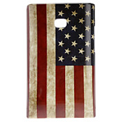 Estilo Retro EE.UU. Bandera patrón duro caso para LG E400/L3