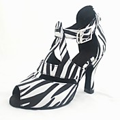 Customized Women's Satin Upper Latin / Ballroom Dance Shoes (More Colors)