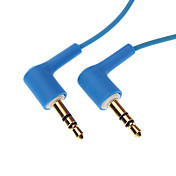 Retractable 3.5mm to 3.5mm Audio Cable for Samsung Mobile Phone and Others (Assorted Colors)
