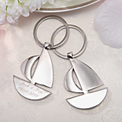Portachiavi personalizzato per barche a vela (Set di 4 pezzi)